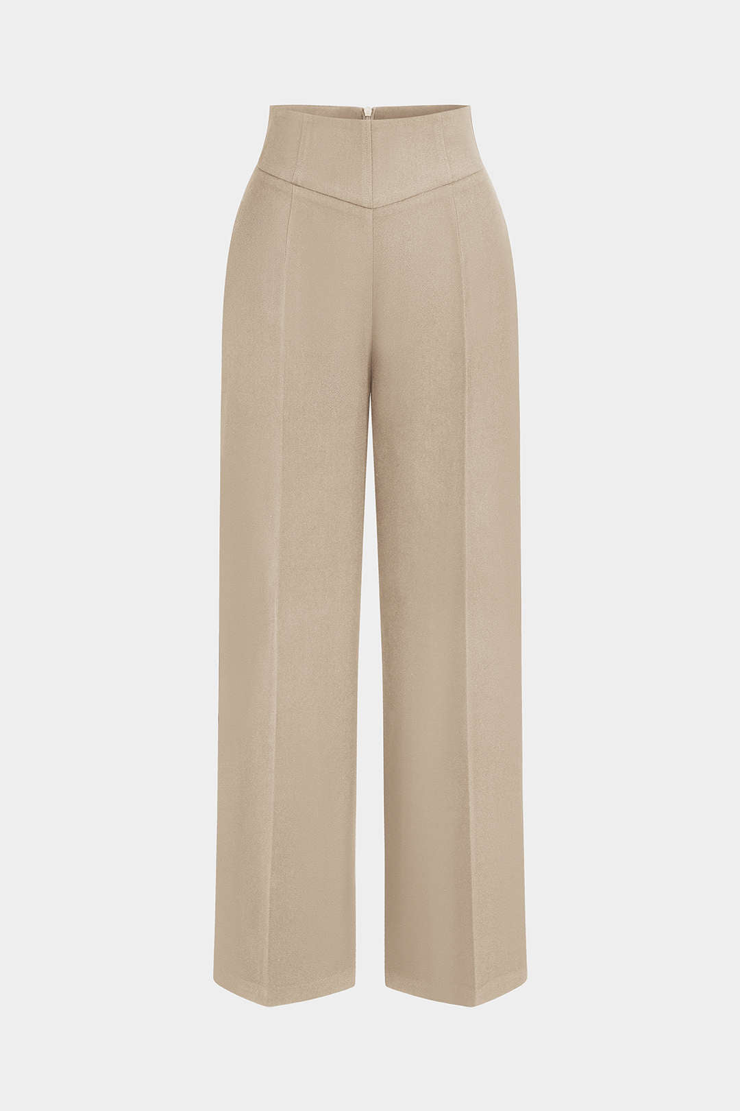 Basic Yüksek Bel Geniş Paça Pantolon
