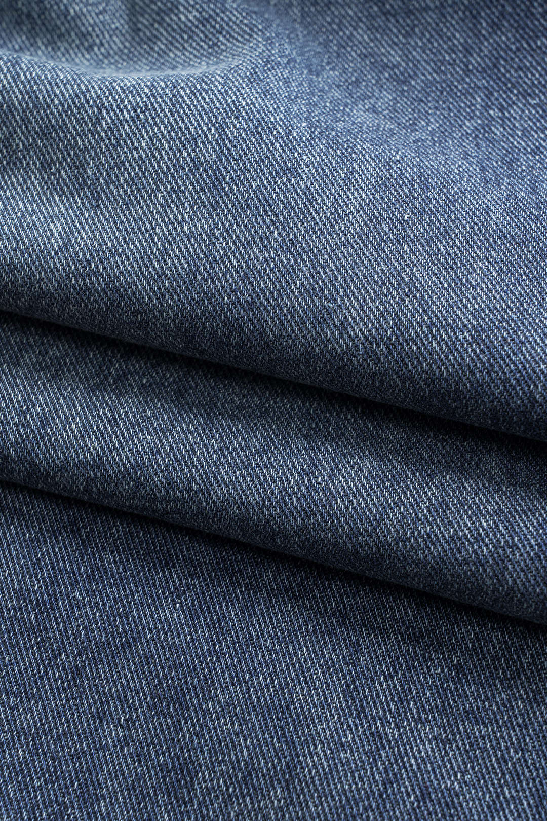 Denim Asimetrik Yüksek Bel Jean