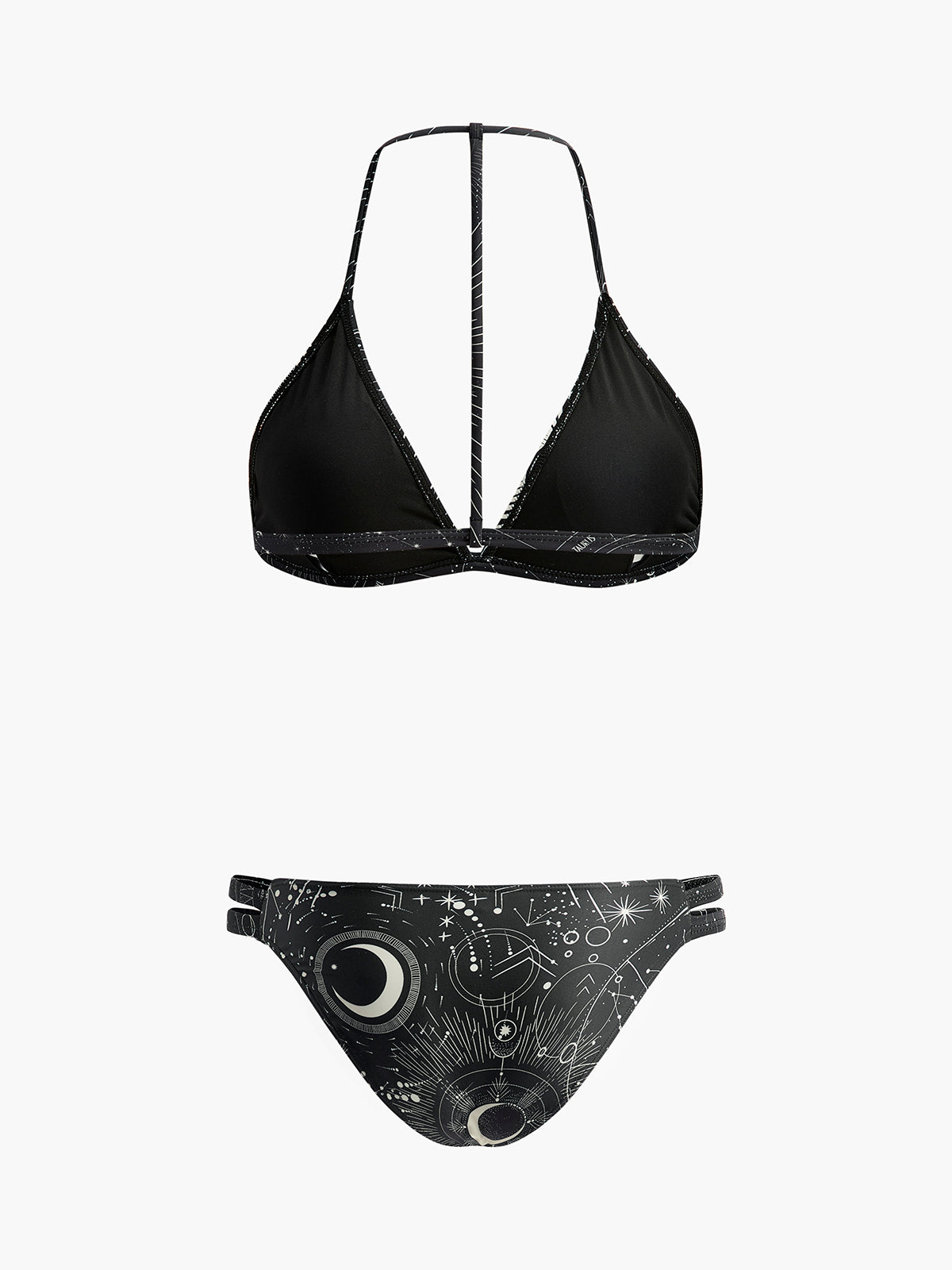 Gökyüzü Temalı Halter Bikini Takımı