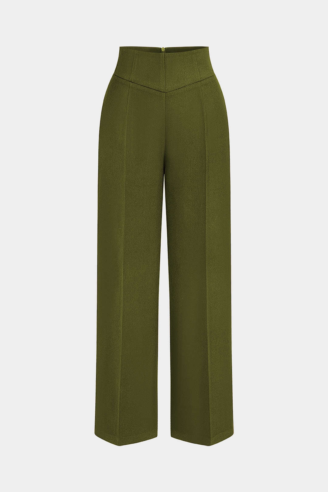 Basic Yüksek Bel Geniş Paça Pantolon