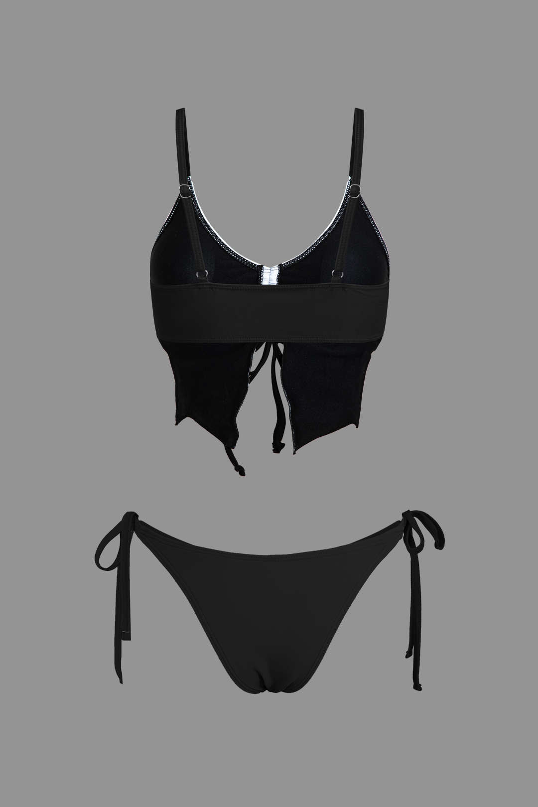 Kelebek Desenli Bikini Seti